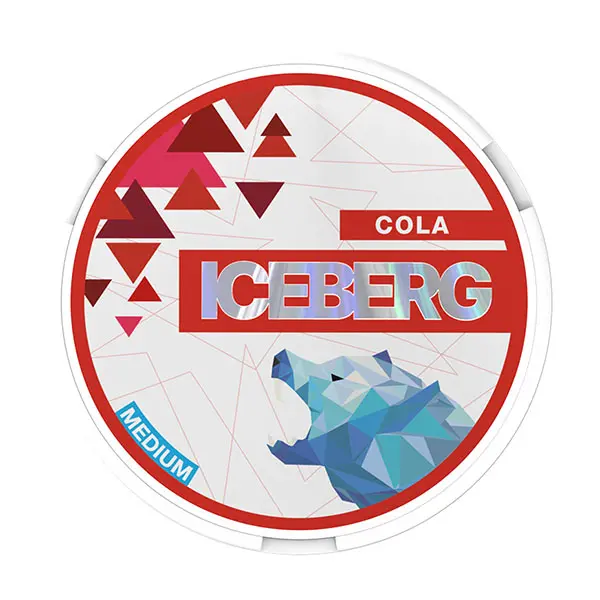  Cola Light Nicotine Pouches by Ice Berg 20mg/g 